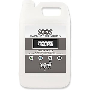 Soos Pets Mineral Rich Mud Dog & Cat Shampoo, 135-oz bottle
