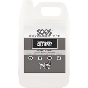 Soos Pets Mineral Rich Mud Dog & Cat Shampoo, 135-oz bottle
