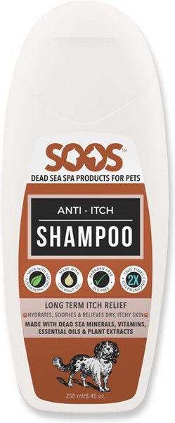 Soos Pets Anti-Itch Dog Shampoo, 8-oz bottle slide 1 of 1