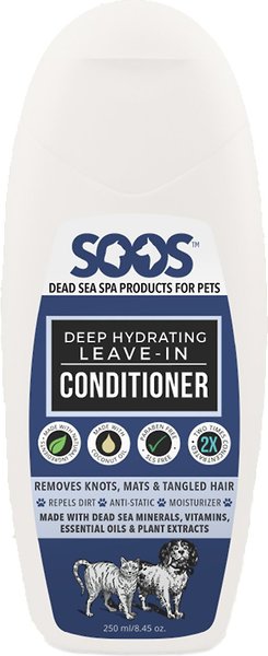 Soos Pets Deep Hydrating Leave-In Dog & Cat Conditioner, 8-oz bottle slide 1 of 1