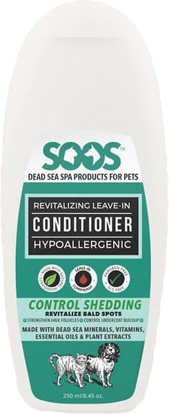 Soos Pets Revitalizing Leave-In Dog & Cat Conditioner, 8-oz bottle slide 1 of 2