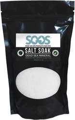 Soos Pets Dead Mineral Salt Home Dog & Cat Soak, 14.11-oz bag