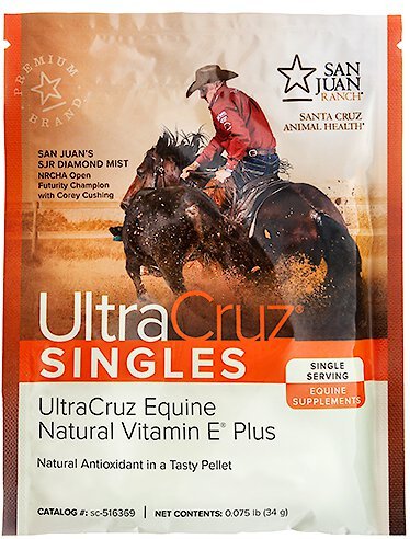 UltraCruz Natural Vitamin E Plus Pellets Horse Supplement