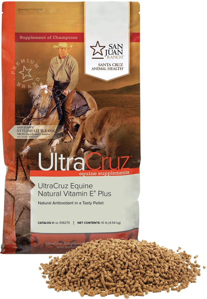 ULTRACRUZ Natural Vitamin E Plus Immune Support Pellets Horse