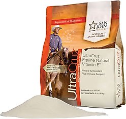 UltraCruz Natural Vitamin E Immune Support Powder Horse Supplement, 4-lb bag