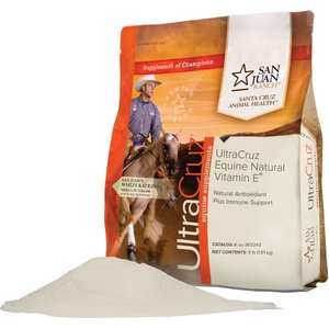 UltraCruz Natural Vitamin E Immune Support Powder Horse Supplement, 4-lb bag