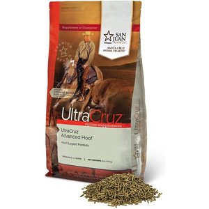 UltraCruz Advanced Hoof Support Pellets Horse Supplement, 8-lb bag