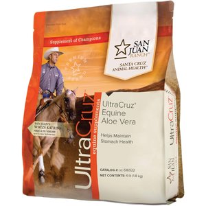 UltraCruz Aloe Vera Digestive Health Pellets Horse Supplement, 4-lb bag