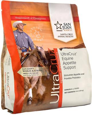 Show full view: UltraCruz Appetite Support Pellets Horse Supplement, 4-lb bag slide 2 of 4