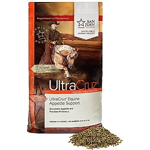 UltraCruz Appetite Support Pellets Horse Supplement, 25-lb bag