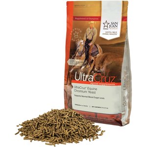UltraCruz Chromium Yeast Diabetic Support Pellets Horse Supplement, 10-lb bag