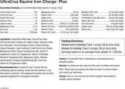 UltraCruz Iron Charge Plus Circulatory Care Pellets Horse Supplement, 10-lb bag slide 2 of 3