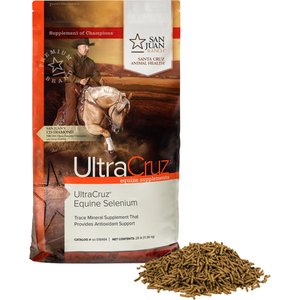 UltraCruz Selenium Nerve, Muscle & Joint Support Pellets Horse Supplement, 25-lb bag