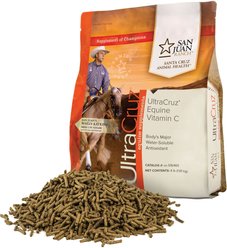 UltraCruz Vitamin C Immune Support Pellets Horse Supplement, 4-lb bag