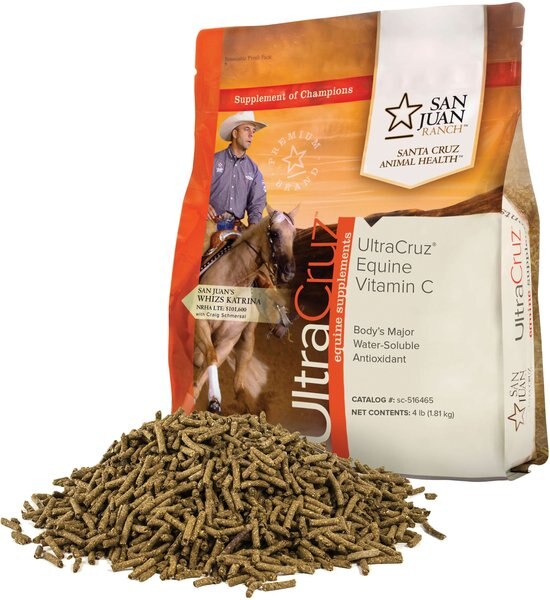 UltraCruz Vitamin C Immune Support Pellets Horse Supplement, 4-lb bag slide 1 of 1