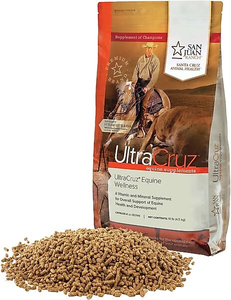 UltraCruz Wellness Comprehensive Pellets Horse Supplement, 10-lb bag slide 1 of 2