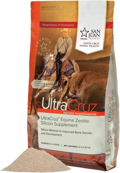UltraCruz Zeolite Silicon Supplement Connective Tissue Support Powder Horse Supplement, 10-lb bag slide 1 of 4