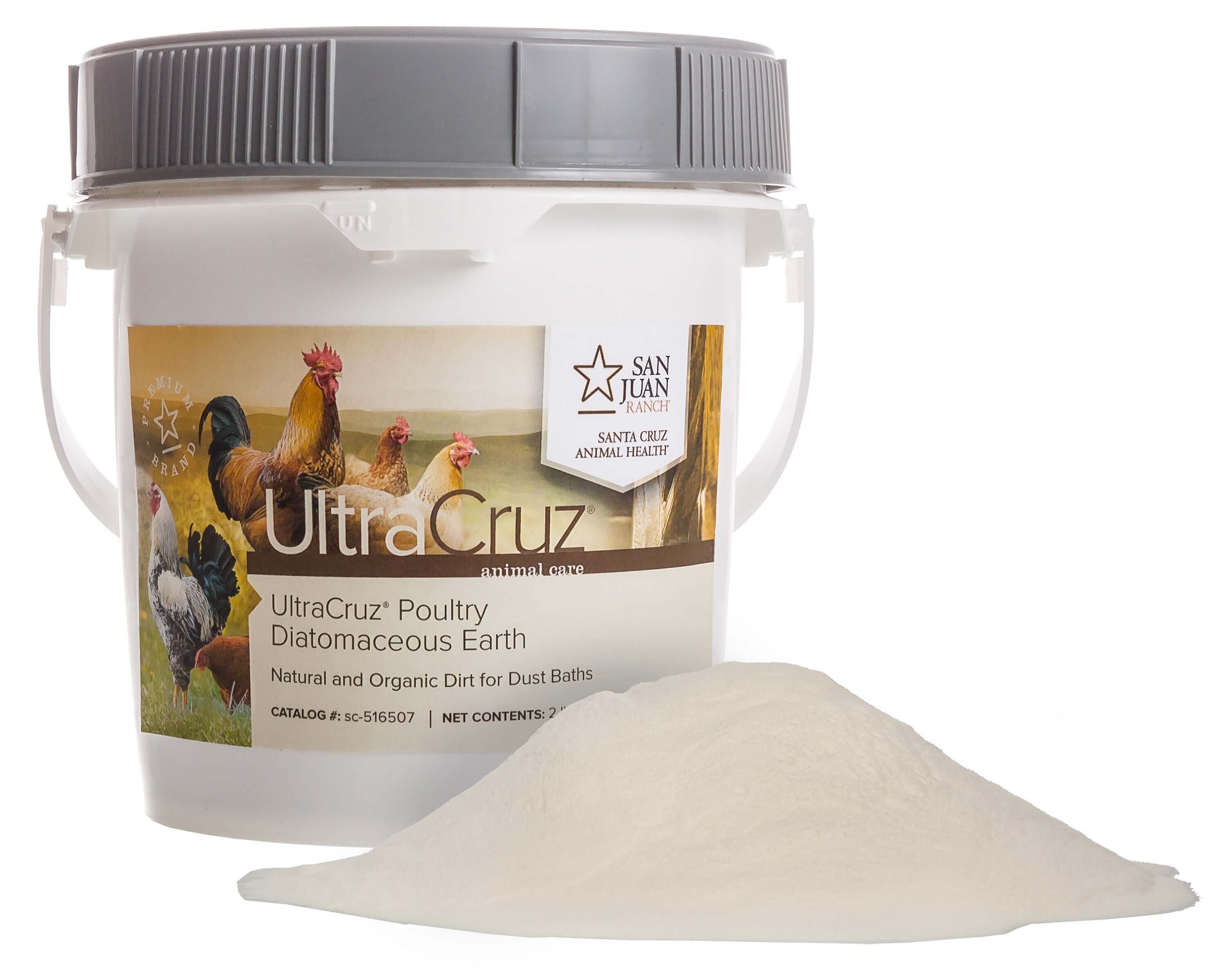 UltraCruz Diatomaceous Earth Poultry Supplement