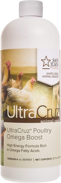 UltraCruz Omega Boost Poultry Supplement, 1-qt bottle