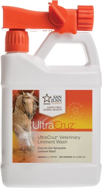 UltraCruz Liniment Horse Wash Spray, 32-oz bottle slide 1 of 2
