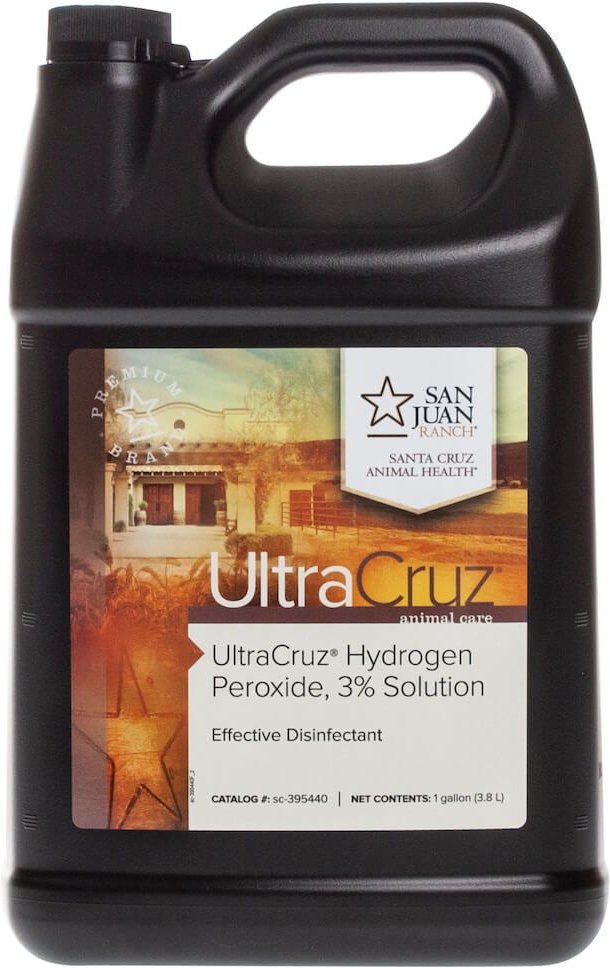 ULTRACRUZ Hydrogen Peroxide Horse Supplement, 1gal bottle