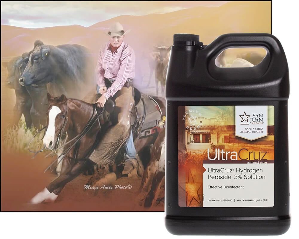 ULTRACRUZ Hydrogen Peroxide Horse Supplement, 1gal bottle