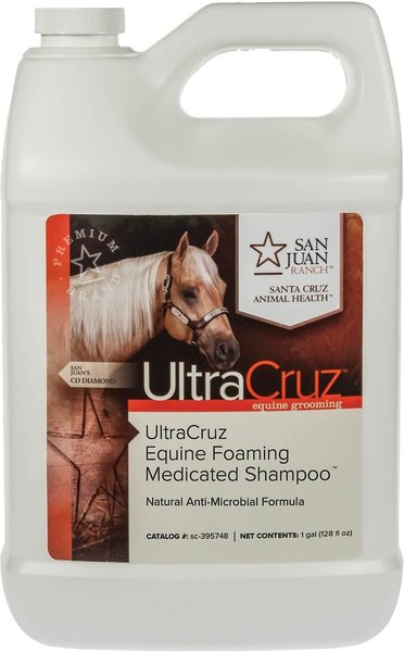 UltraCruz Foaming Medicated Refill Horse Shampoo, 1-gal bottle slide 1 of 1