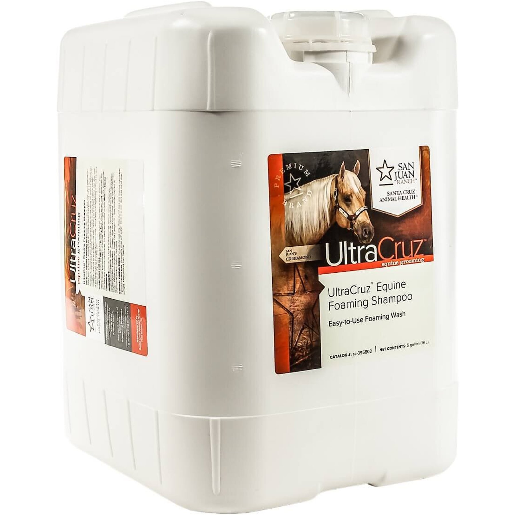 UltraCruz Foaming Refill Horse Shampoo, 5-gal bottle