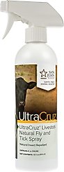 UltraCruz Natural Livestock Fly & Tick Spray, 16-fl oz bottle