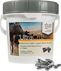 UltraCruz Copper Bolus Adult Cattle Supplement, 100 count