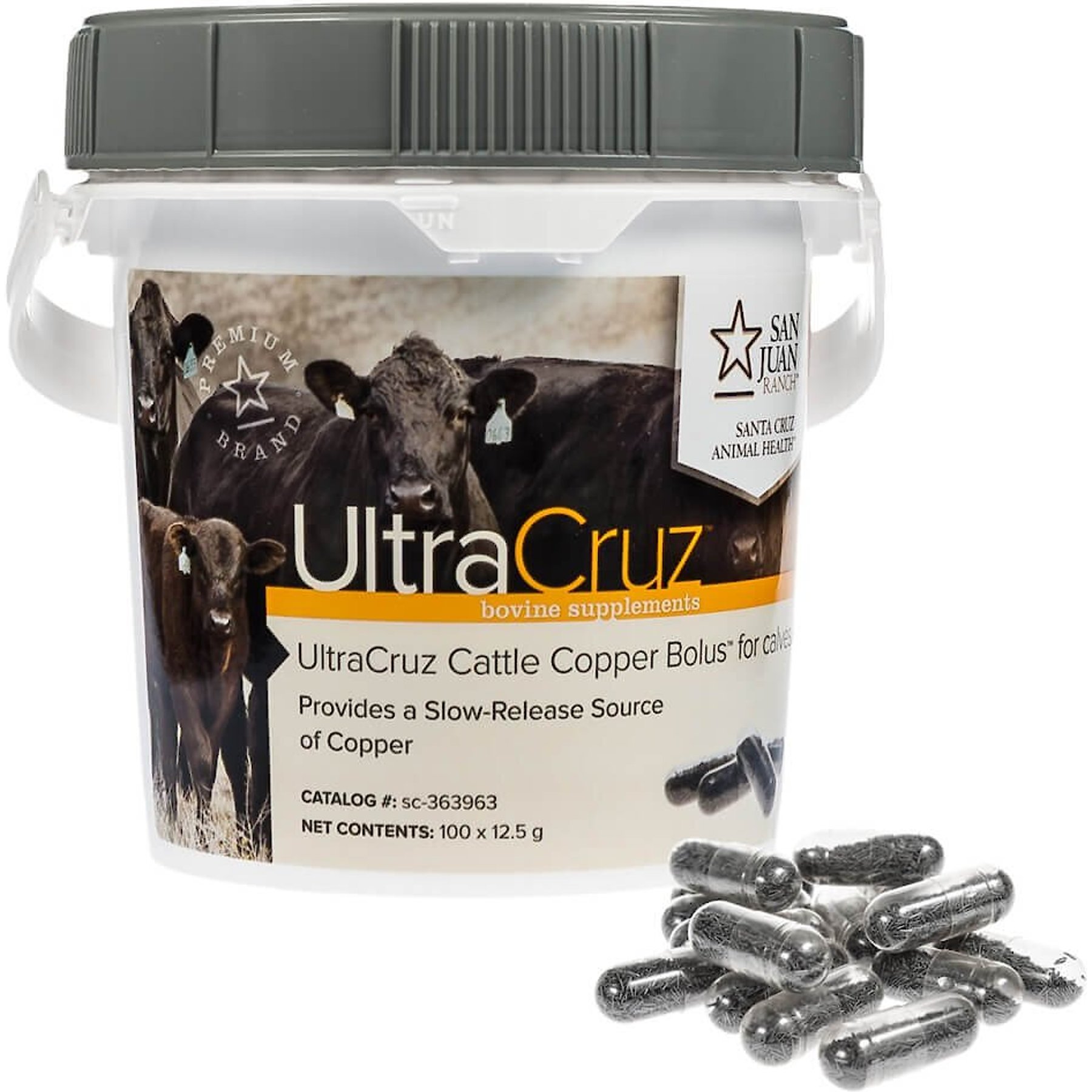 UltraCruz Copper Bolus Calf Supplement, 100 count
