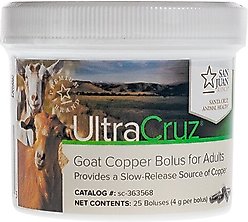 UltraCruz Copper Bolus Adult Goat Supplement, 25 count