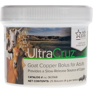 UltraCruz Copper Bolus Adult Goat Supplement, 25 count