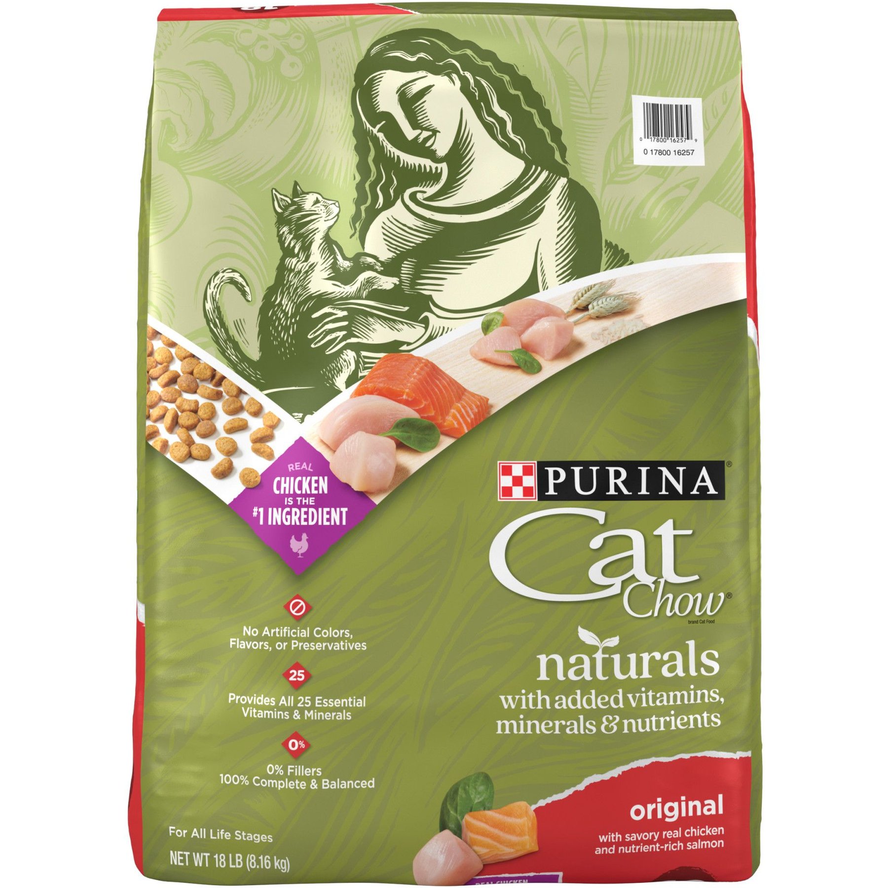 Purina Cat Chow Naturals Original with Added Vitamins Minerals