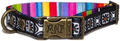 Merry Jane & Thor Tribeca Polyester Dog Collar, X-Small: 8.5 to 12-in neck, 5/8-in wide