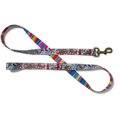 Merry Jane & Thor GangstaMutt Snarls Barkley Polyester Dog Leash, Small: 5-ft long, 5/8-in wide