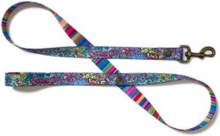 Merry Jane & Thor GangstaMutt Wag Swag Polyester Dog Leash, Small: 5-ft long, 5/8-in wide
