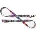 Merry Jane & Thor GangstaMutt Best Friends Forever Polyester Dog Leash, Small: 5-ft long, 5/8-in wide