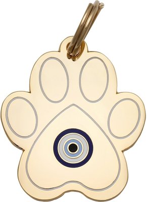 Two Tails Pet Company Paw & Evil Eye Personalized Dog & Cat ID Tag, slide 1 of 1
