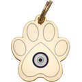 Two Tails Pet Company Paw & Evil Eye Personalized Dog & Cat ID Tag