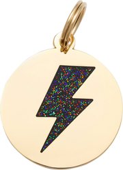 Two Tails Pet Company Lightning Bolt Personalized Dog & Cat ID Tag