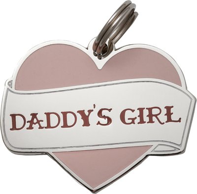Two Tails Pet Company Daddy's Girl Personalized Dog & Cat ID Tag, slide 1 of 1