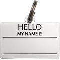Two Tails Pet Company Hello My Name Personalized Dog & Cat ID Tag