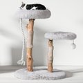 Mau Lifestyle Rizzo 32-in Modern Wooden Cat Tree, Gray