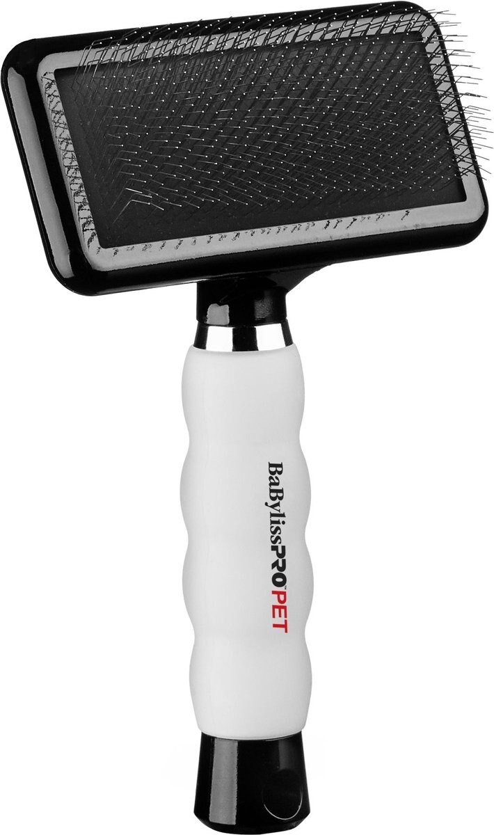 BABYLISS PRO PET Long Pin Slicker Pet Brush, Medium