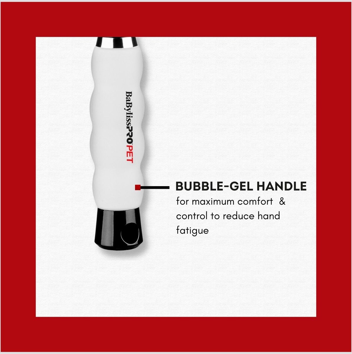 BABYLISS PRO PET Flex Slicker Pet Brush, Small