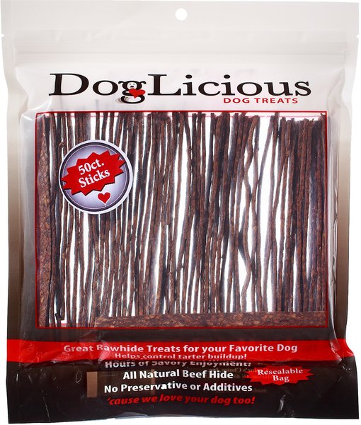 Canine's Choice DogLicious Munchy Flat Chews Dog Treats, 50 count slide 1 of 2