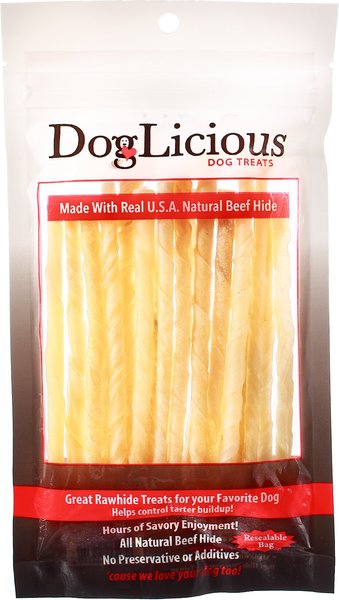 Canine's Choice DogLicious 5" Chew Stick Dog Treats, 20 count slide 1 of 5