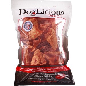 Canine's Choice DogLicious Chicken Flavored Chips Dog Treats, 1-lb bag