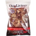 Canine's Choice DogLicious Peanut Butter Chips Rawhide Dog Treats, 1-lb bag